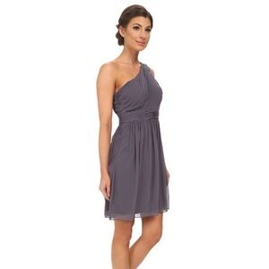 New Jessica Simpson One-Shoulder Gray Dress size 8